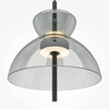 Lampa do sypialni zwis Bangkok MOD185PL-L11B3K2 LED 12W 3000K czarny szary