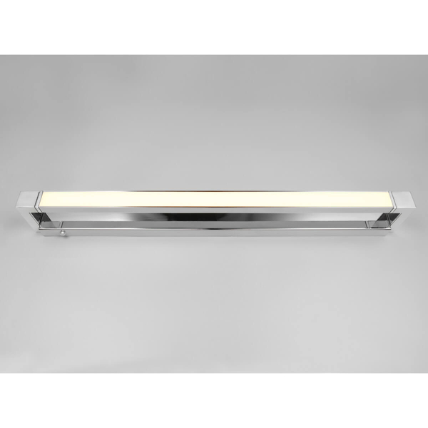 Ledowa lampa ścienna FABRIZIO 284779106 15W 2300-4000K IP44 podłużna chrom