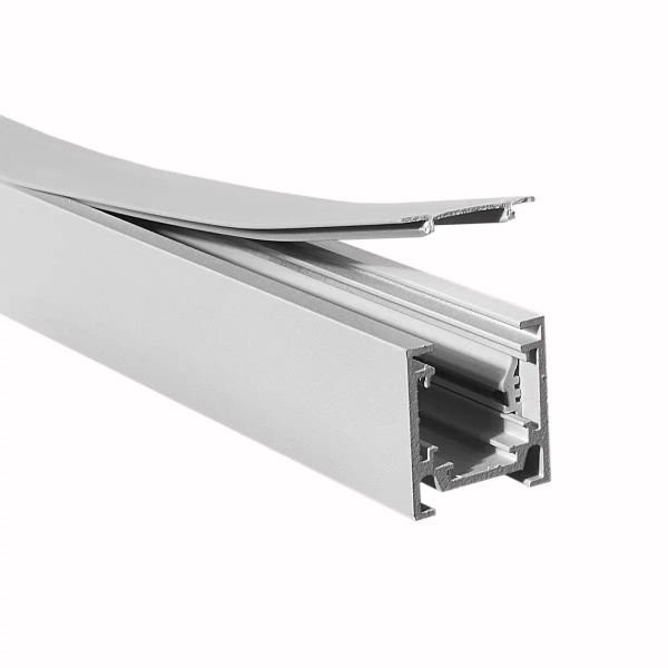 Magnetyczna szyna natynkowa 200 cm 1180 metalowa biała