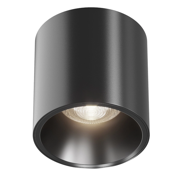 Lampa sufitowa tuba Alfa C064CL-L12B4K LED 12W podłużna czarna