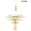 Lampa wisząca loftowa Sesto MSE010100336 Moosee druciak złota