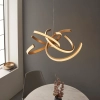 Modernistyczna lampa wisząca Lorenzo 97614 LED 48W 3000K złota