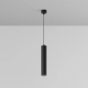 Wisząca lampa Focus Led P072PL-L12B4K-1 LED 12W 4000K tubka czarna