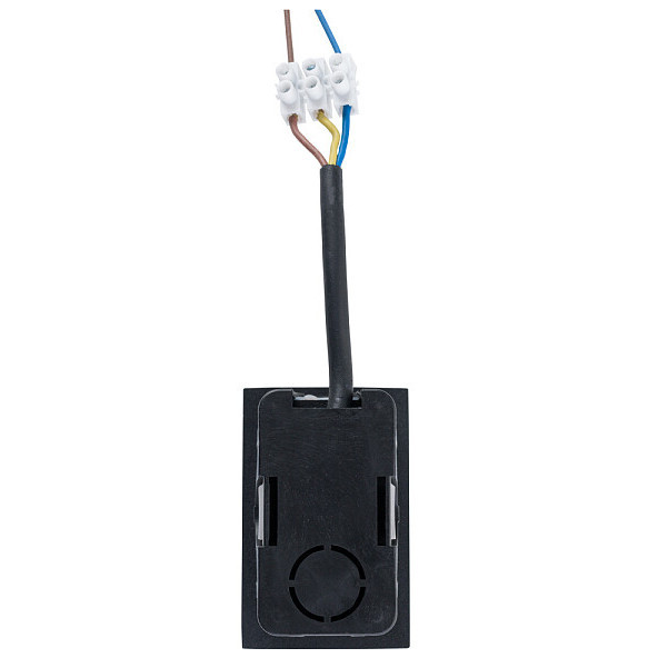 Schodowa LAMPA wpuszczna BAY LED 8164 Nowodvorski zewnętrzna OPRAWA metalowa LED 3W 3000K outdoor IP54 czarna