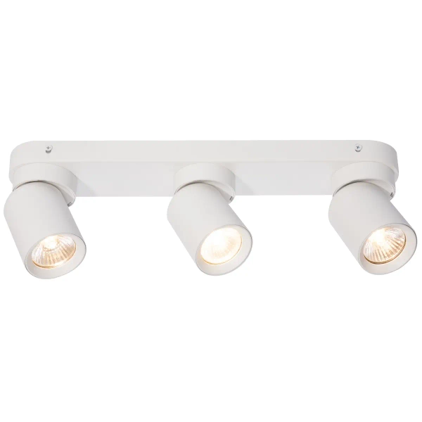 Natynkowa lampa do salonu Pointa LP-6398/3WS WH na belce biały