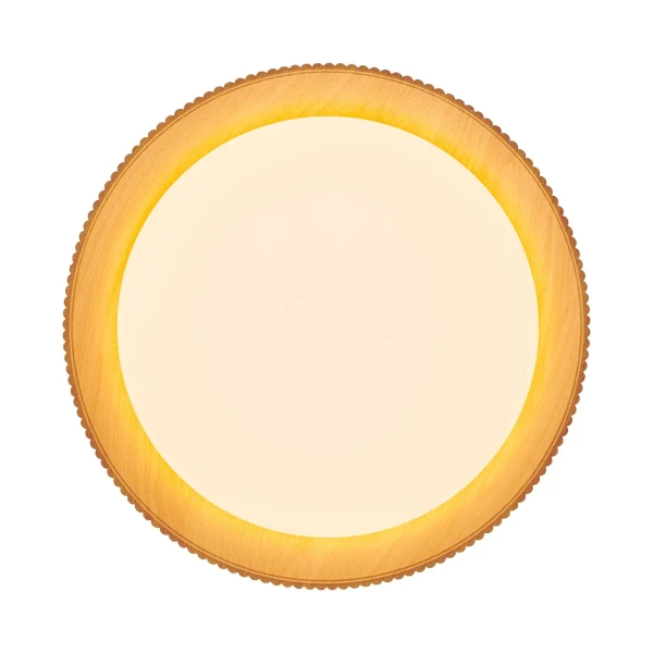 Plafon do salonu FRILL ST-DL6487-C-WH LED 21W 3000K biały drewniany