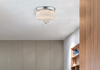 Plafon Mathilda 68397-12 z kryształkami LED 12W 4000K chrom