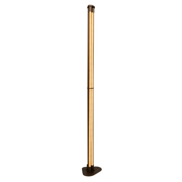 Podłużna lampa podłogowa Janderin 24705/34/05 LED 17W 2200-3300K brązowa