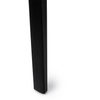 Minimalistyczne krzesło Vibia 210-APP.BLACK King Home czarne