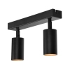 Sufitowa lampa kierunkowa Monti K-4726 Kaja czarne tuby do przedpokoju