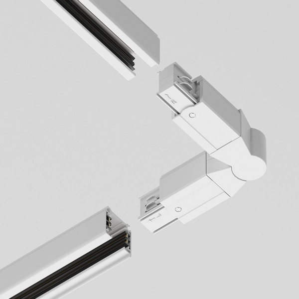 Złącze-L do systemu 3-fazowego Trinity TRA005CS-31W Maytoni białe