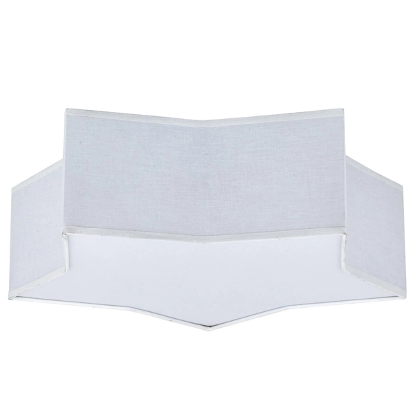 Natynkowa lampa Star 4514 gwiazdka do salonu metalowa biała