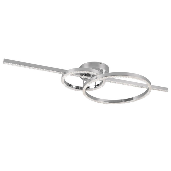 Sufitowa lampa na pilota MONTILLA 643010306 LED 54W 2700-6000K chrom