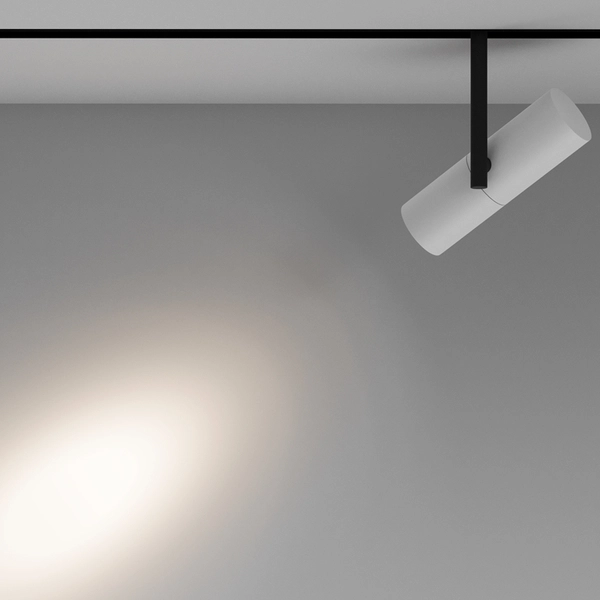 Kuchenna lampa do szyn Elti TR005-4-12W-DS-BW LED 12W 2700-6000K magnetyczna sopel biała czarna