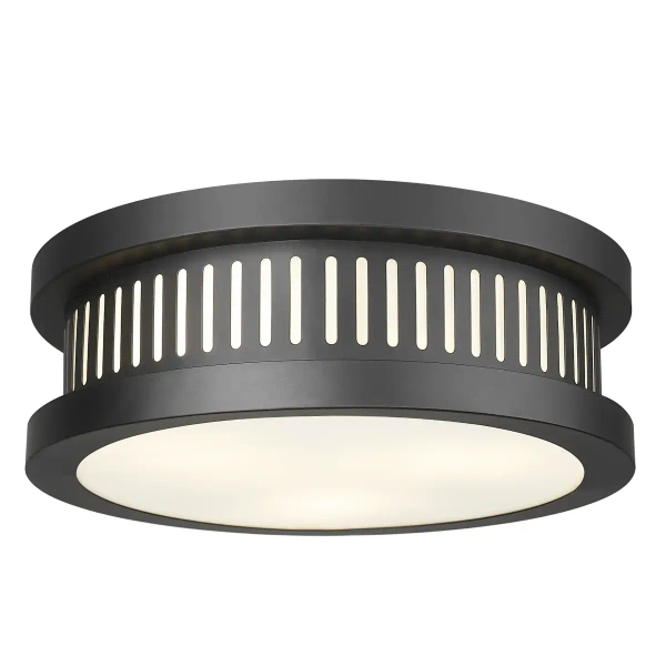Minimalistyczny plafon zewnętrznyFunchal C03163BK IP44 czarny