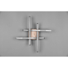 Sufitowa lampa falowana NORVE DL135-62474 LED 5W 3000K drewniany czarny