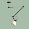 Sufitowa lampa kierunkowa AIDA 1141PL_G3_9 metalowa czarna kremowa