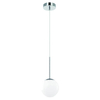 Lampa wisząca Bao I Cromo IP44 Orlicki Design łazienkowa OPRAWA szklana kula ZWIS ball IP44 chrom biały