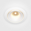 Wpustowa lampa Yin DL031-L12W3K-D-W Maytoni LED 12W 3000K do jadalni biała