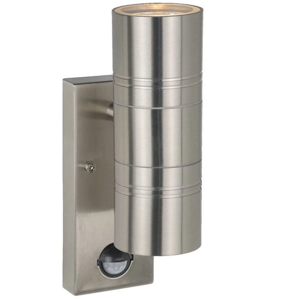 Ogrodowa LAMPA ścienna ARNE 14866/10/12 Lucide zewnętrzna OPRAWA elewacyjna outdoor IP44 chrom