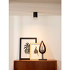 Minimalistyczna lampa sufitowa Bodi okrągły downlight czarny