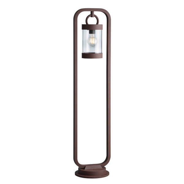 Ogrodowa lampa z czujnikiem zmierzchu CUSTYRA DL124404160 IP44 miedziana