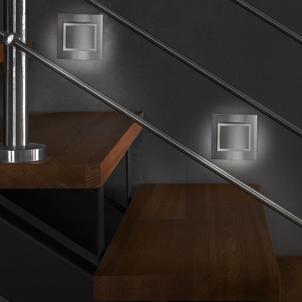 Lampa schodowa do holu Deco EKS0384 Eko-light LED 0,6W 4000K biały srebrny