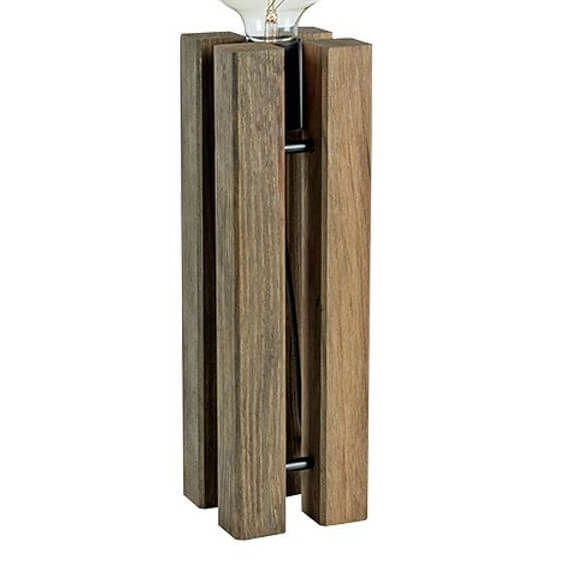 Lampka nocna na stolik Lodge 108758 Markslojd włącznik drewniany