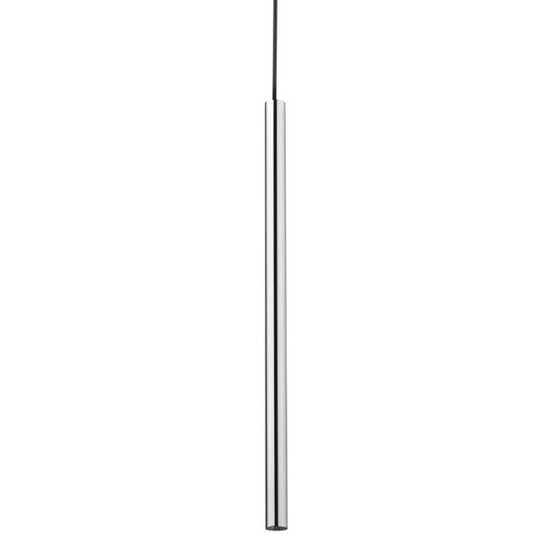 Pojedyncza lampa zwisowa Sopel 40730 Sigma punktowa czarna srebrna