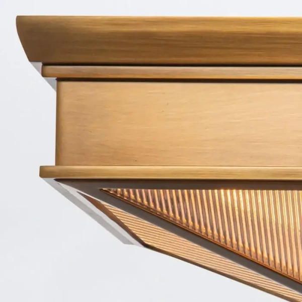 Plafon do jadalni Cairo QN-CAIRO-FM-VBS-CR piramida mosiądz antyczny