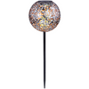 Lampka zewnętrzna Solar 33743 Globo LED 0,06W 3000K kula ball IP44 srebrna