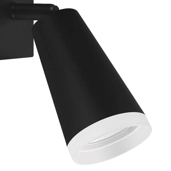 Regulowana lampa ścienna Sana 4142 Ideus punktowa czarna