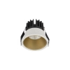 Lampa podtynkowa sufitowa ARAMIEL LE65108 LED 13W 2700K złota biała