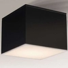 Natynkowa LAMPA sufitowa SUWA 1175 Shilo metalowa OPRAWA kwadratowa downlight kostka cube czarna