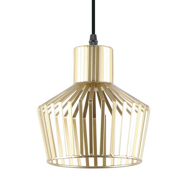 Wisząca lampa do kuchni Dolia A8079-GLD Zumaline nad stół druciana złota