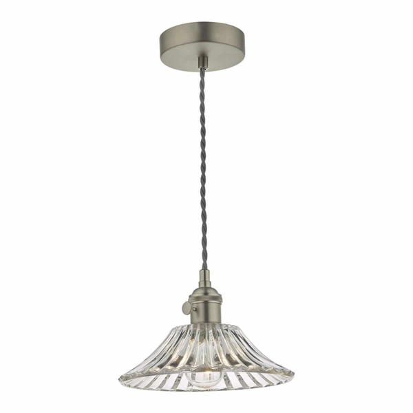 Lampa wisząca do pokoju Hadano HAD0161-04 Dar Lighting antyczny chrom