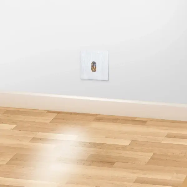 Podtynkowa lampa schodowa Lesel 001 L 100101108 Elkim LED 1W 3000K srebrna