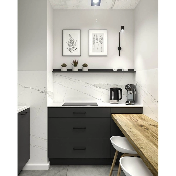 LAMPA ścienna DAKATA 4490 Shilo metalowa OPRAWA downlight tuba czarna