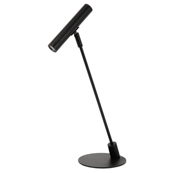 Metalowa lampka biurkowa Alec 03546/03/30 regulowana czarna