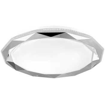 Sufitowa plafoniera glamour Glossy 314819 LED 72W biała chrom