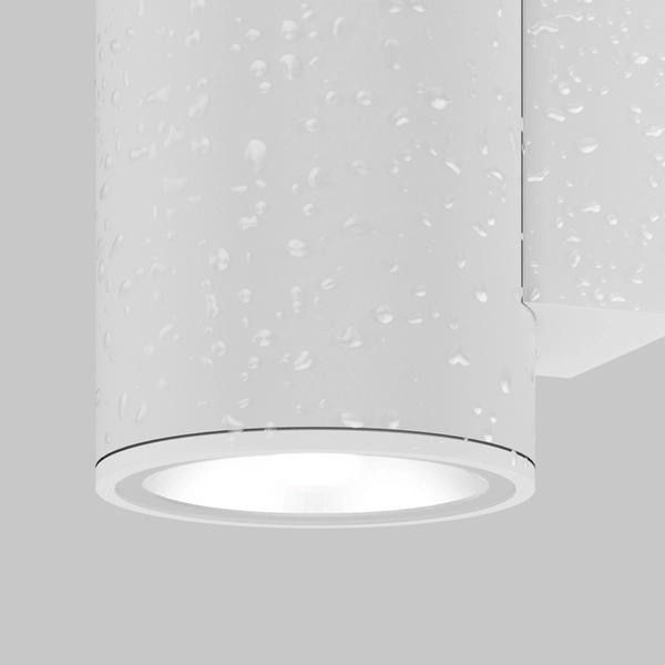 Ścienna lampa Shim O303WL-L10W3K Maytoni LED 10W 3000K ogrodowa IP65 biała