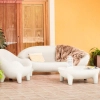 Ledowa sofa trzyosobowa Jamica MOBSOFJAOFNW King Home IP65 biała