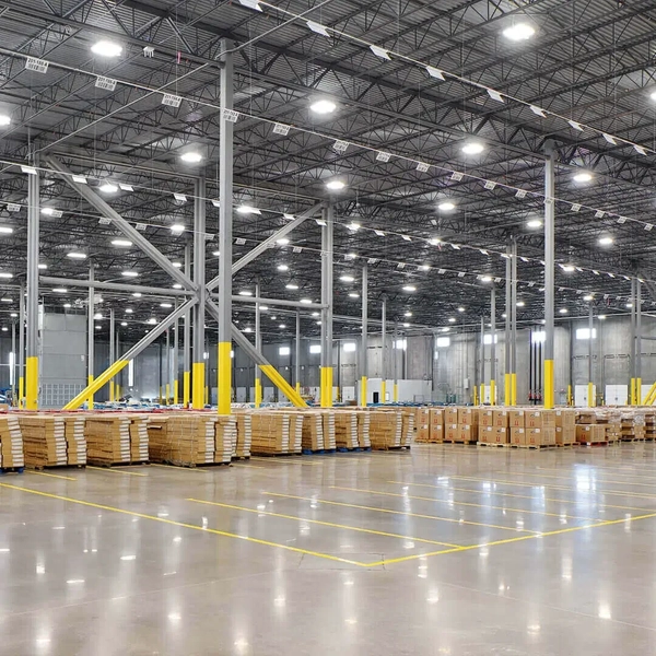 Przemysłowa lampa zwisająca High Bay EK0730 LED 200W 4000K IP65 czarny