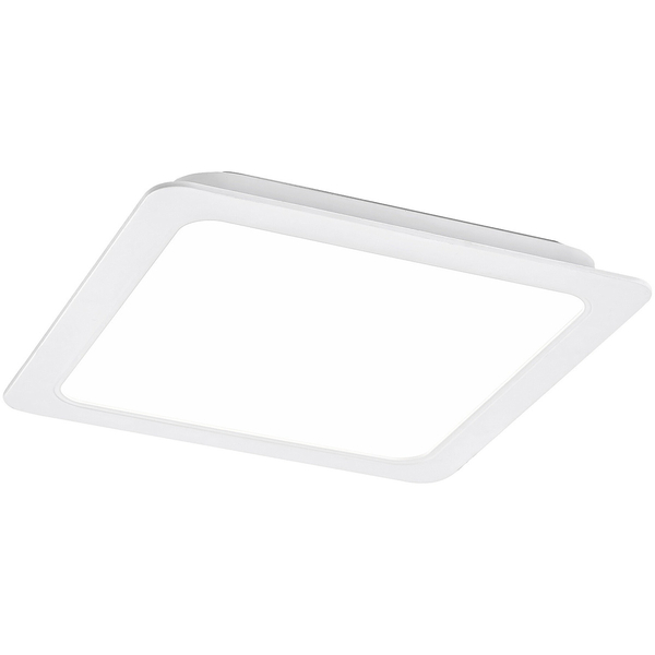 Plafon lampa kwadratowa Shaun 3169 LED 18W 4000K sufitowa do holu biała