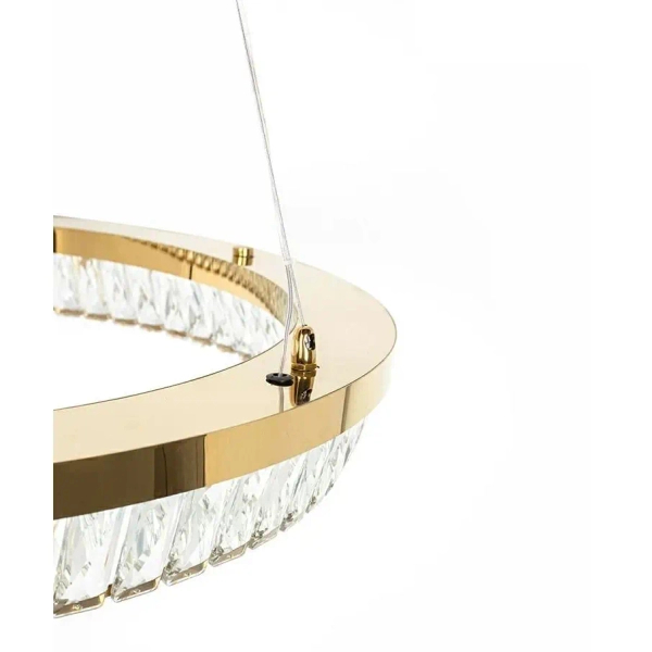 Salonowa lampa wisząca ring SAVOY MSE1501100528 LED 42W 3000K złota