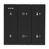 Panel sterujący Bluetooth AZ5209 na baterie czarny 