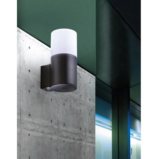 Kinkiet ścienny na taras Nils AZ4478 Azzardo IP44 tubka czarna