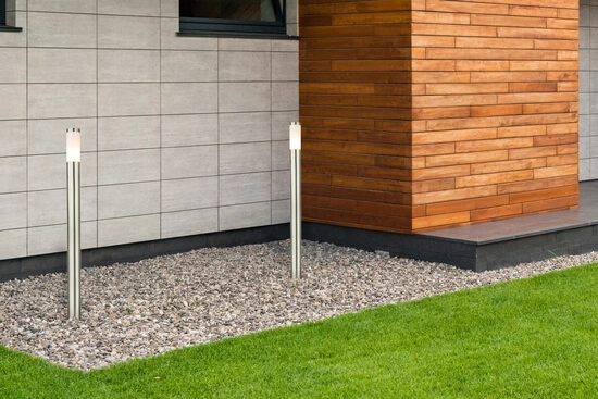 Zewnętrzna lampa stojąca Boston 3159 słupek IP44 stal