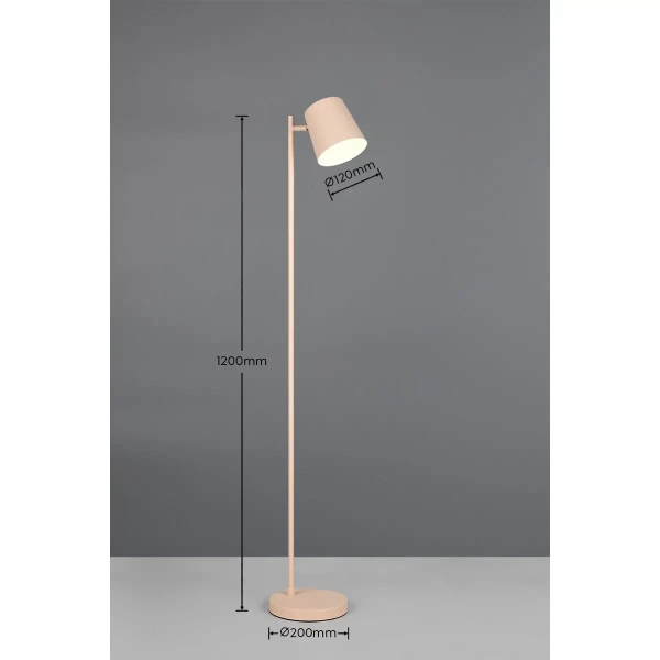 Lampa podłogowa BLAKE R42111166 LED 4,5W 3000K z regulacją beżowy