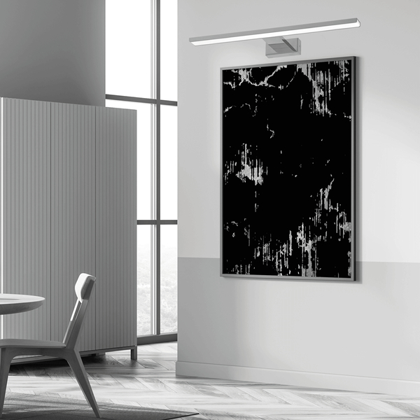 Nowoczesna lampa ścienna Pinto do przedpokoju LED 12W 3000K chrom